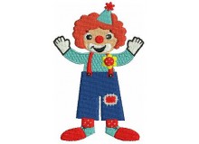 Stickdatei - Zirkus Clown